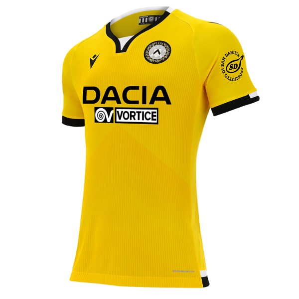 Tailandia Camiseta Udinese 3ª 2020-2021 Amarillo